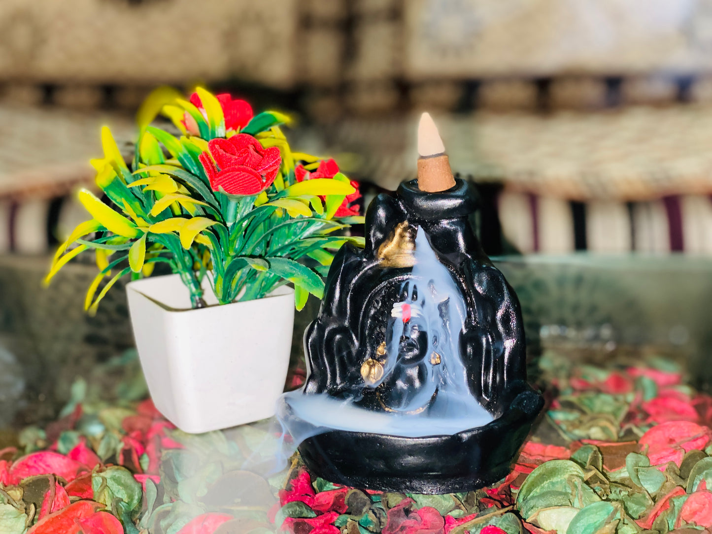 Shiv Adiyogi smoke burner